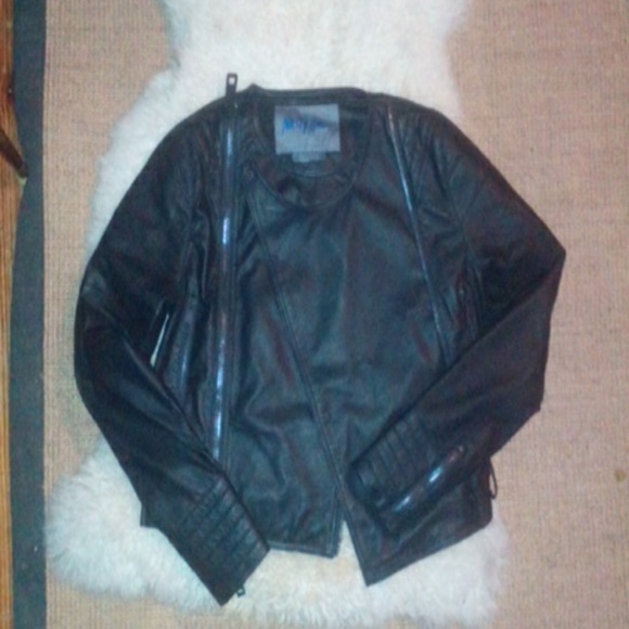 Nastygal faux leather jacket. - Picture 4 of 4